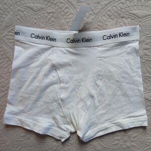 Calvin Klein Underwear White Boxer Briefs
